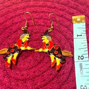 Lunch at the ritz Halloween earrings
